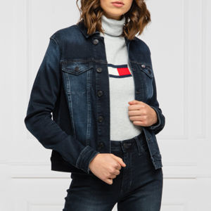 Tommy Jeans dámská džínová bunda - XS (1BY)
